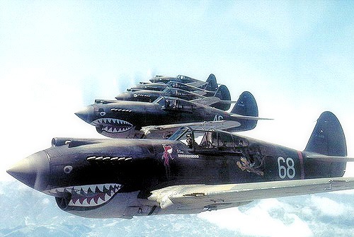 フライングタイガース P-40 ウォーホーク