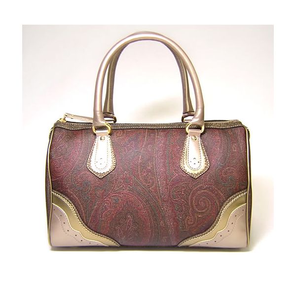 エトロバッグ ETRO カシミールペイズリー柄ボストンバッグ 15513