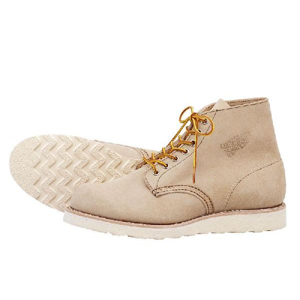 レッドウィング クラシックワーク ラウンドトゥ REDWING RW8167 RoundToeホーソーン“アビレーン” ベージュスエード 【レディースサイズ】