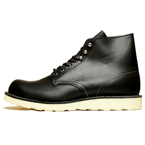 レッドウィング クラシックワーク ラウンドトゥ REDWING RW8165 RoundToe ブラックレザー【レディースサイズ】