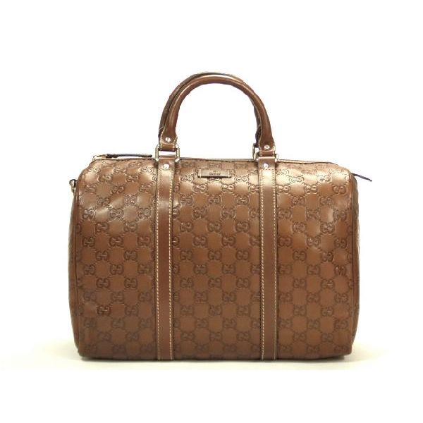【送料無料】グッチgucciバッグ ボストン型トートバッグ グッチシマ 新作 ブラウン 193603gcf2535