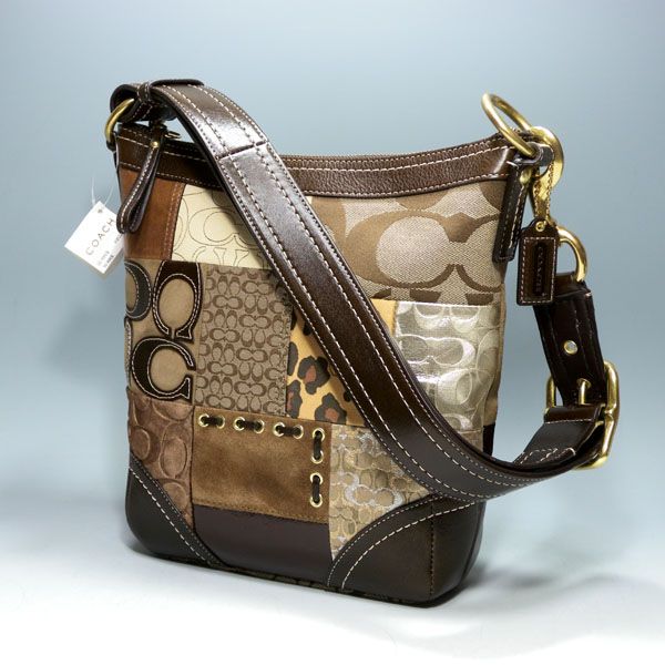 コーチバッグ  COACH パッチワーク ミディアム ダッフル 12840 送料無料