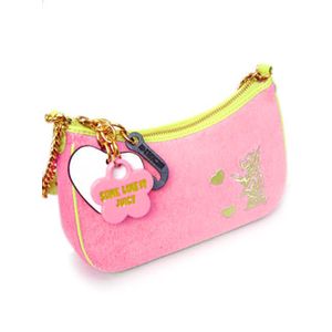 ジューシークチュール:パイル地ハンドバッグJUICY COUTURE