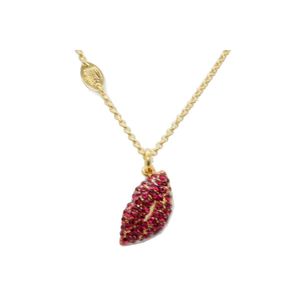 ジューシークチュール　ネックレス（ピンク×ゴールド）