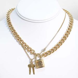 ジューシークチュール JUICY COUTURE ロック＆キー ネックレス