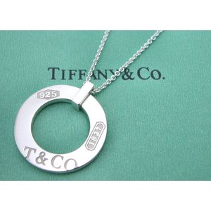 ティファニー Tiffany&Co. 1837 モンタージュラウンドペンダントネックレス
