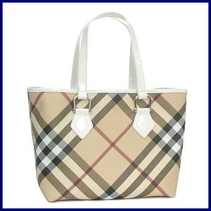 バーバリーバッグ Burberry MED BYRON 93286 トートバッグ WT