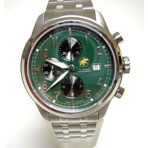 ハンティングワールド時計 HUNTING WORLD Trailblazer Yavapai メンズウォッチHW001GR(グリーン) HW001GR