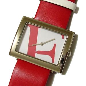 [35％OFF] フルラ　太革ベルト・レディース腕時計