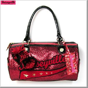 Betsey ville RAH RAH SUPERSTAR BV16580 バレルバッグ(ベッツィージョンソン)by Betsey Johnson