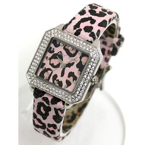 BETSEY JOHNSON 腕時計 ジャングル ガール ピンク　BJ2122 ベッツィジョンソン 【送料無料】