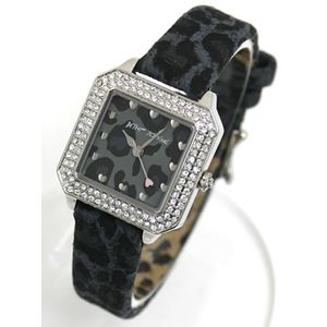 ベッツィジョンソン 腕時計 ジャングル ガール ブラック　BJ2123 BETSEY JOHNSON 【送料無料】