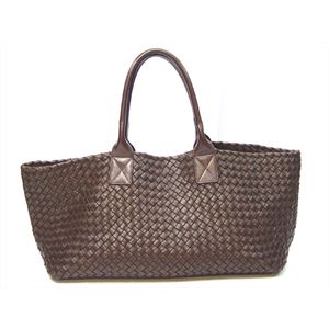 ボッテガ バッグ バック トート バッグ バック カバL cavas ダークブラウン【BOTTEGA VENETA】ボッテガ ベネタ ヴェネタ