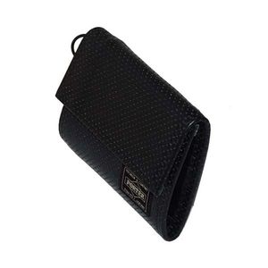 ヘッドポーター HEADPORTER 吉田カバン 〔KAT-TUN亀梨くんの愛用財布！〕マージ 財布（ウォレット） M パンチングレザー ブラック 【クリスマスプレゼント】