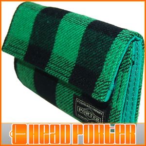 レッスン キーケース グリーン ヘッドポーター限定（LESSON KEYCASE GREEN - HEADPORTER)【クリスマスプレゼント】