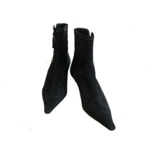 sergio　rossi　セルジオロッシショートブーツ　黒　35.5(23cm)　s3
