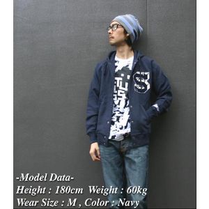 STUSSY（ステューシー）フード付きスウェットスタジャン HEAVY LOOP FULL TEAM JACKET [18789]