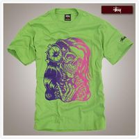 ☆STUSSY☆最新作！！ステューシー Mens S/S 半袖プリントTシャツ/Hang Loose/ブルー、ピンク、ホワイト、グリーン全5色