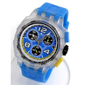 swatch スウォッチ 腕時計 SMOOTH WAVE ブルー メンズ SUIK401 【送料無料】
