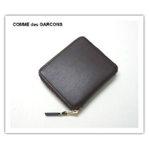COMME des GARCONS [SA2100PL BROWN] USED加工風レザーウォレット財布（コムデギャルソン 革財布） （サイフ）【MEN'S】