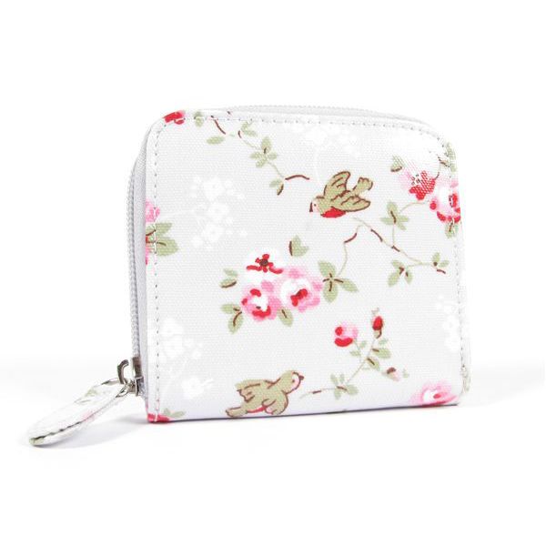 （Cath Kidston）キャスキッドソン　Small Zip Wallet(ラウンドファスナー 2つ折)　財布《CK-219396》