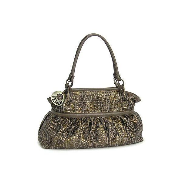 フェンディ（FENDI）ジャイアントシェフ　レディーストートバッグ　ブロンズ　8BH186-YDC-ERN