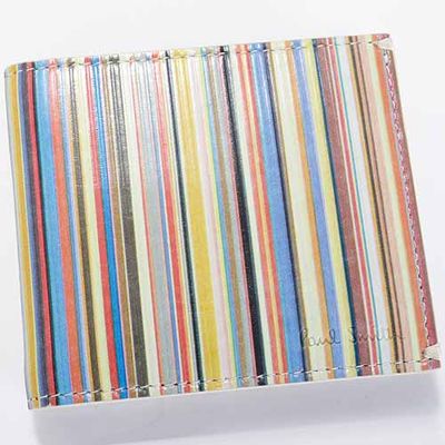 ポールスミス　Paul Smith　メンズ二つ折り財布　A5XA/1033/1500 1//1033-1500-1