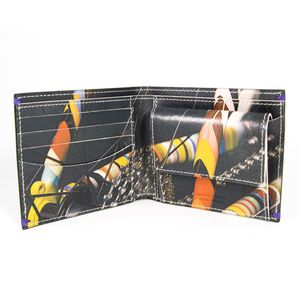 Paul Smith（ポールスミス）　2つ折り財布　マルチカラー　BIKE（自転車）　A7XA 1033 W40　ブラック★円高還元★